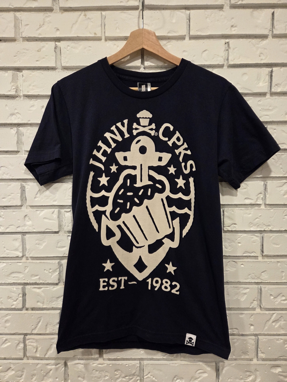 Johnny Cupcakes Nautical Print - Navy